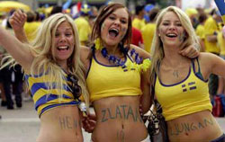 Sverige fans